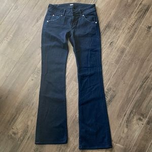 Hudson low rise flare jeans